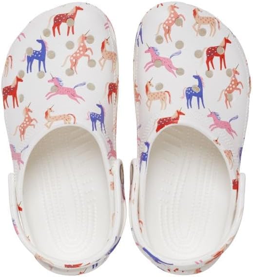 CR-J9 (Crocs classic character print clog kids unicorn) 72493478