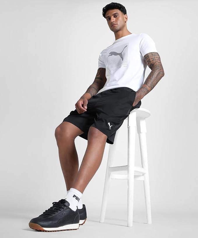 PA-S12 (Puma essentials 9" woven shorts black) 62692250