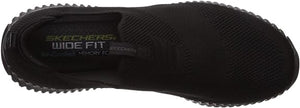 S-R11 (Skechers elite flex wasik wide black/black) 92397542 SKECHERS