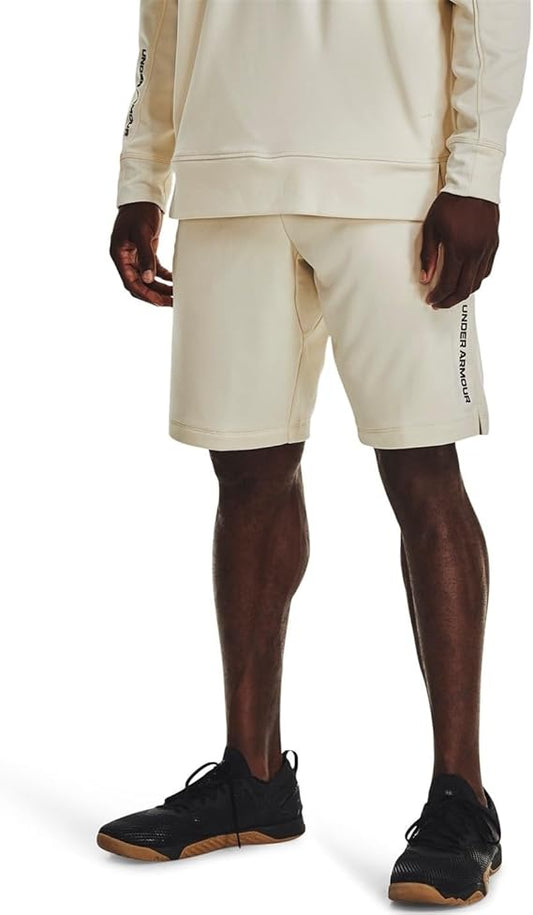 UAA-O7 (Mens armour terry shorts stone/pitch gray) 52293913