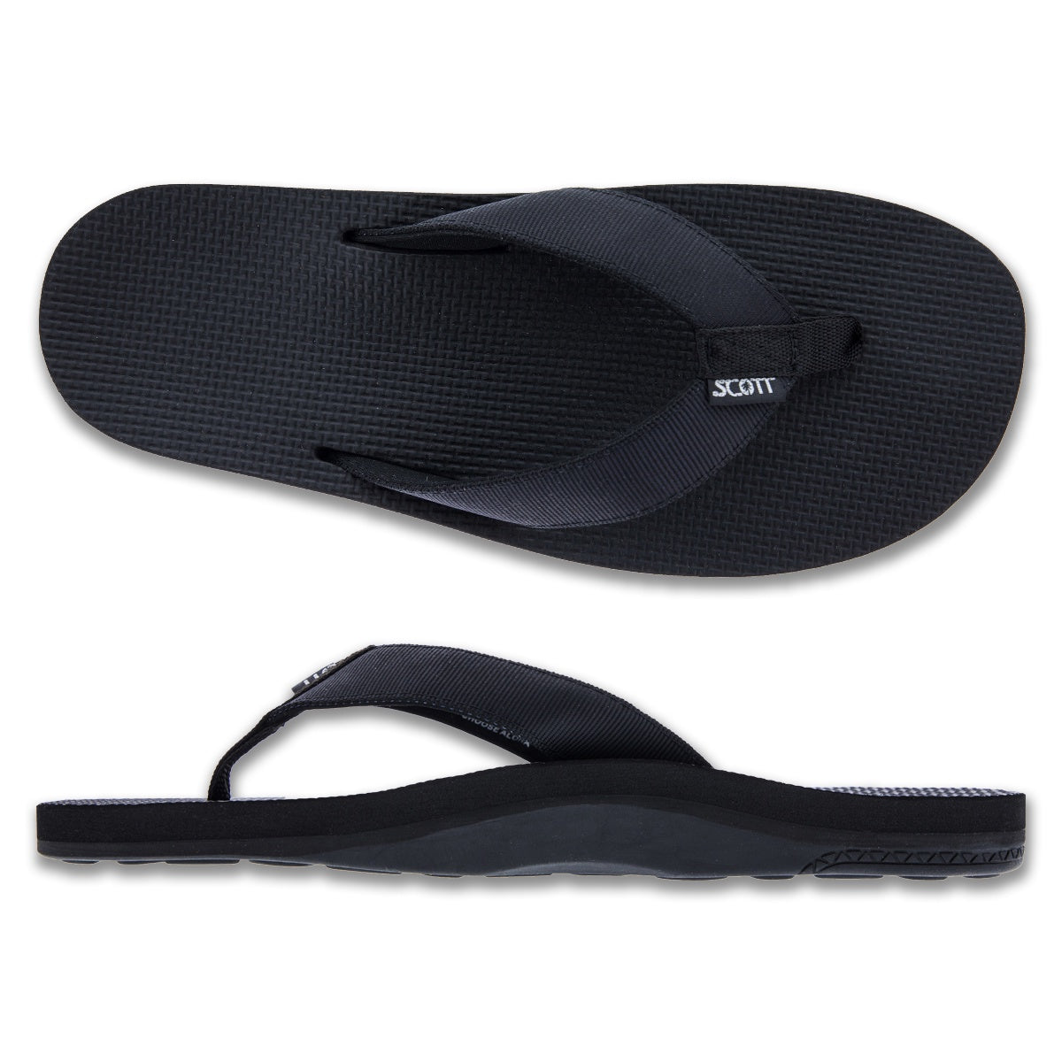 ST-H (Scott hawaii manoa jandals black) 11243850