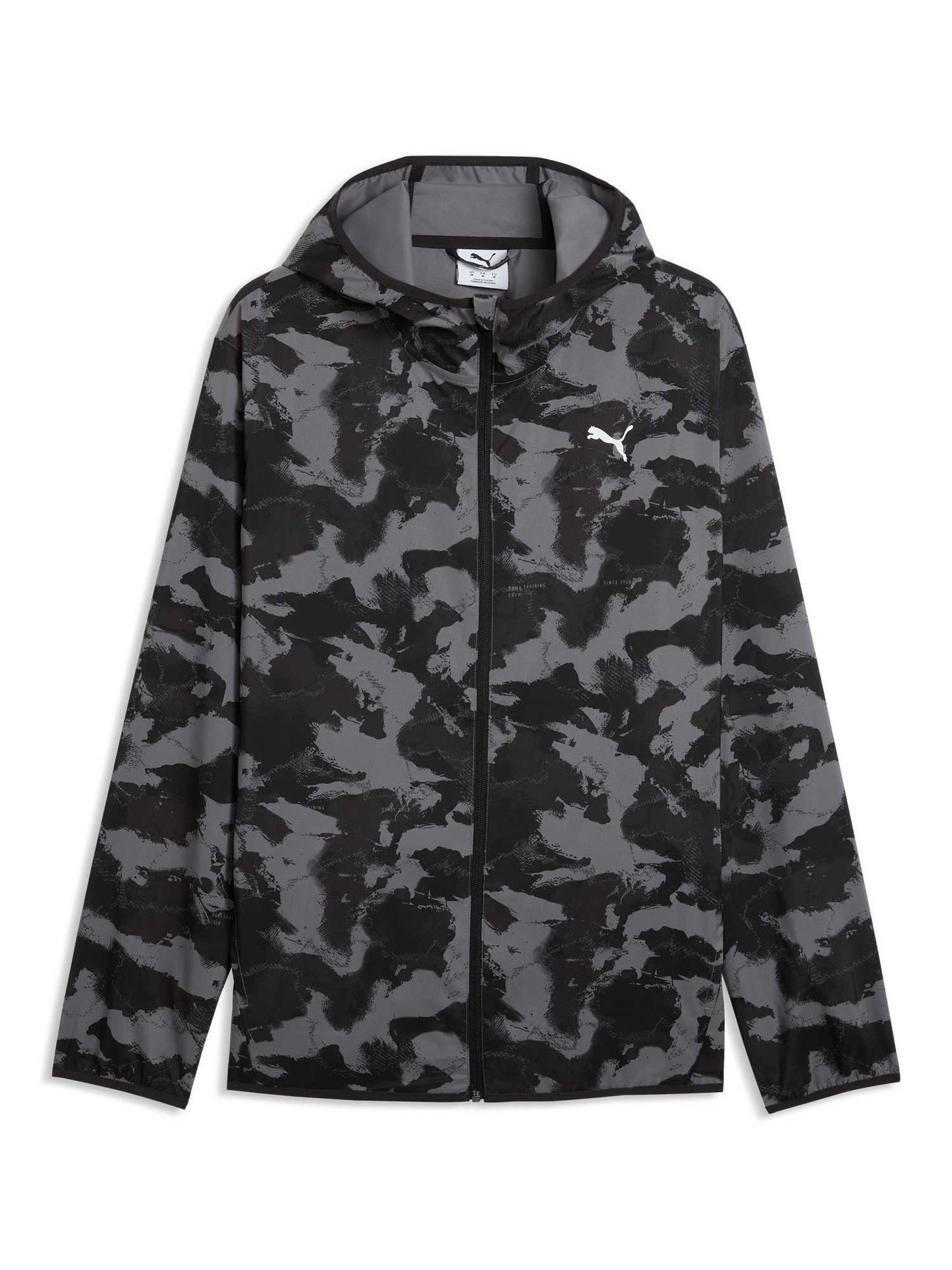 PA-L12 (Puma tad essentials all over print woven jacket black) 32695500