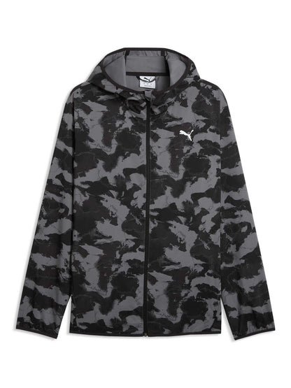 PA-L12 (Puma tad essentials all over print woven jacket black) 32695500