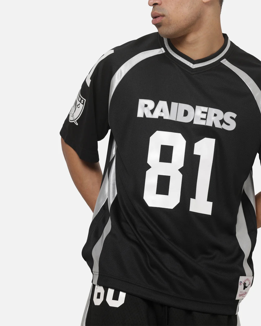 MNA-N53 (Mitchell & ness las vegas raiders established jersey black) 82699565