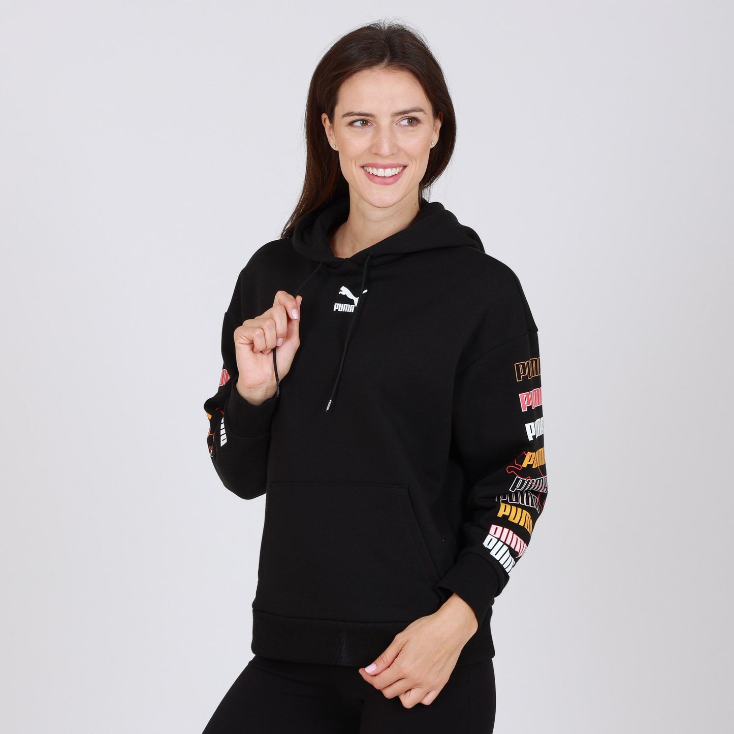 PA-D7 (Classics womens graphics hoodie trainer black) 62295000