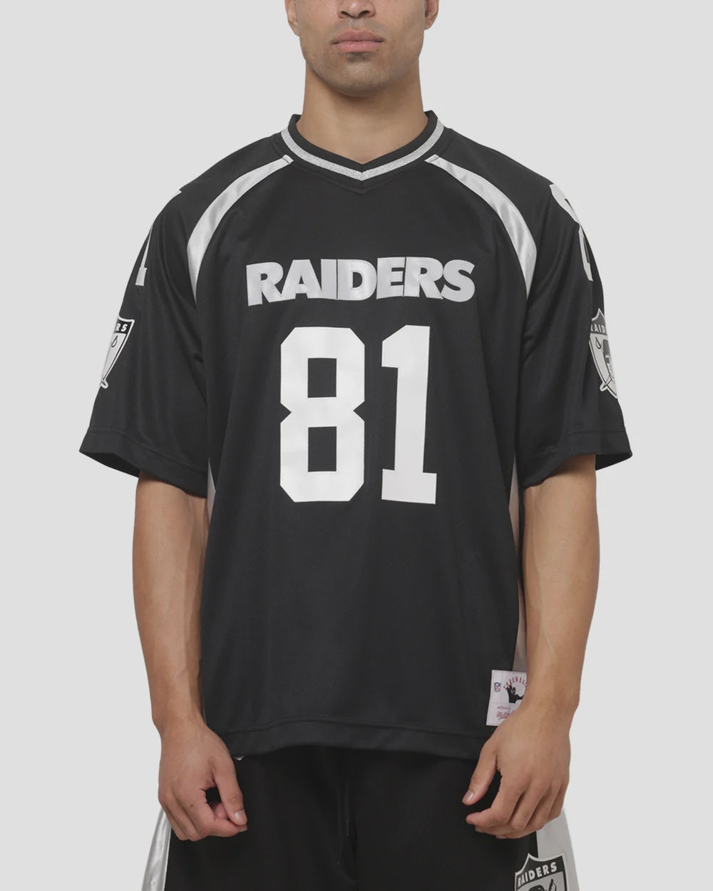 MNA-N53 (Mitchell & ness las vegas raiders established jersey black) 82699565