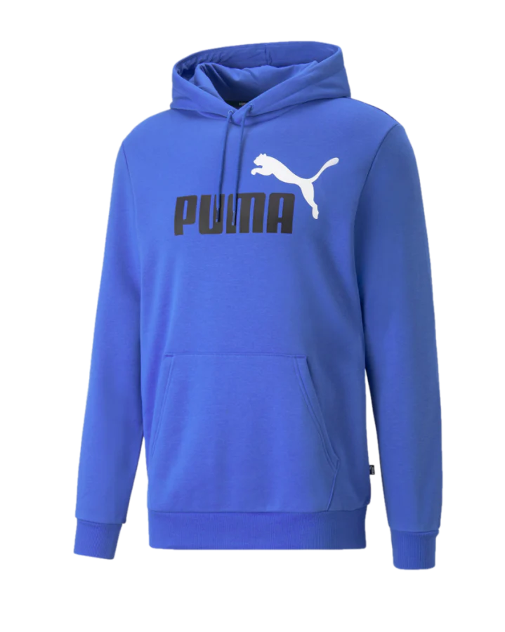 PA-S8 (Puma essentials + 2 colour big logo fleece hoodie royal sapphire) 82394500 PUMA