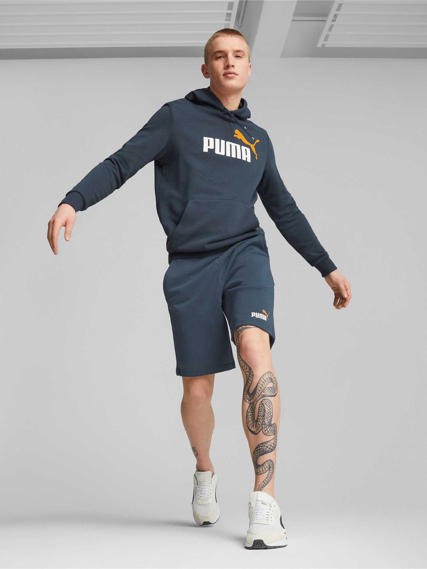 PA-D8 (Puma essentials + 2 col 10"shorts dark night) 52393000 PUMA