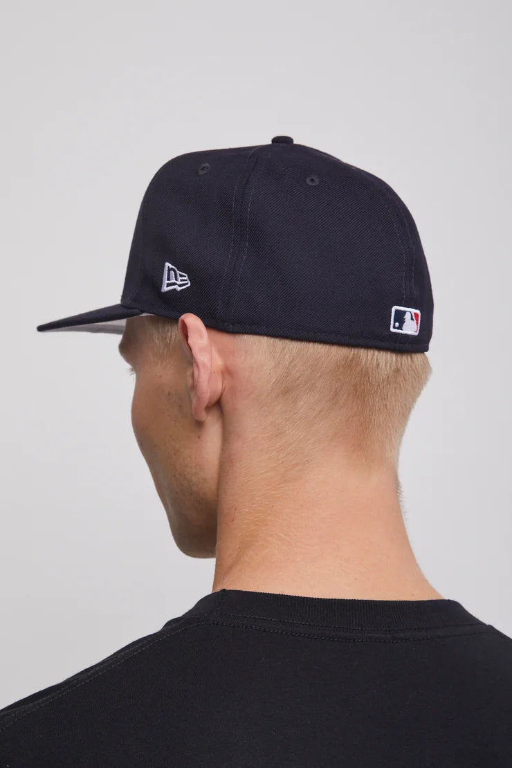 NEC-Q43 (New era 5950 retro crown A frame otc new york yankees navy/white fitted hat) 102294000