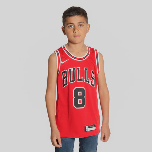 NA-R44 (Nike youth icon swingman jersey bulls university red) 12494783