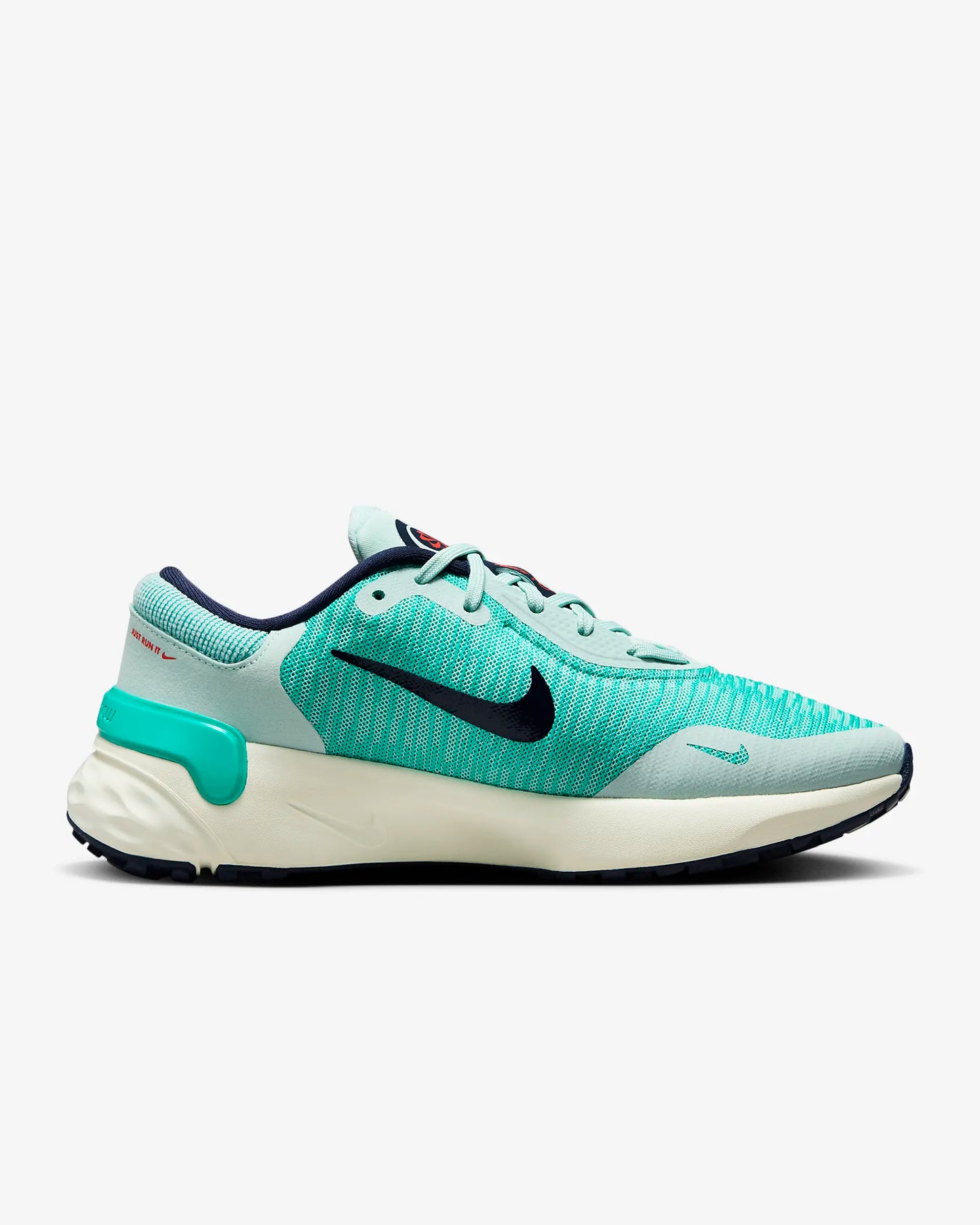 N-G136 (Nike womens renew run 4 jade ice/obsidian/jade clear) 92398184