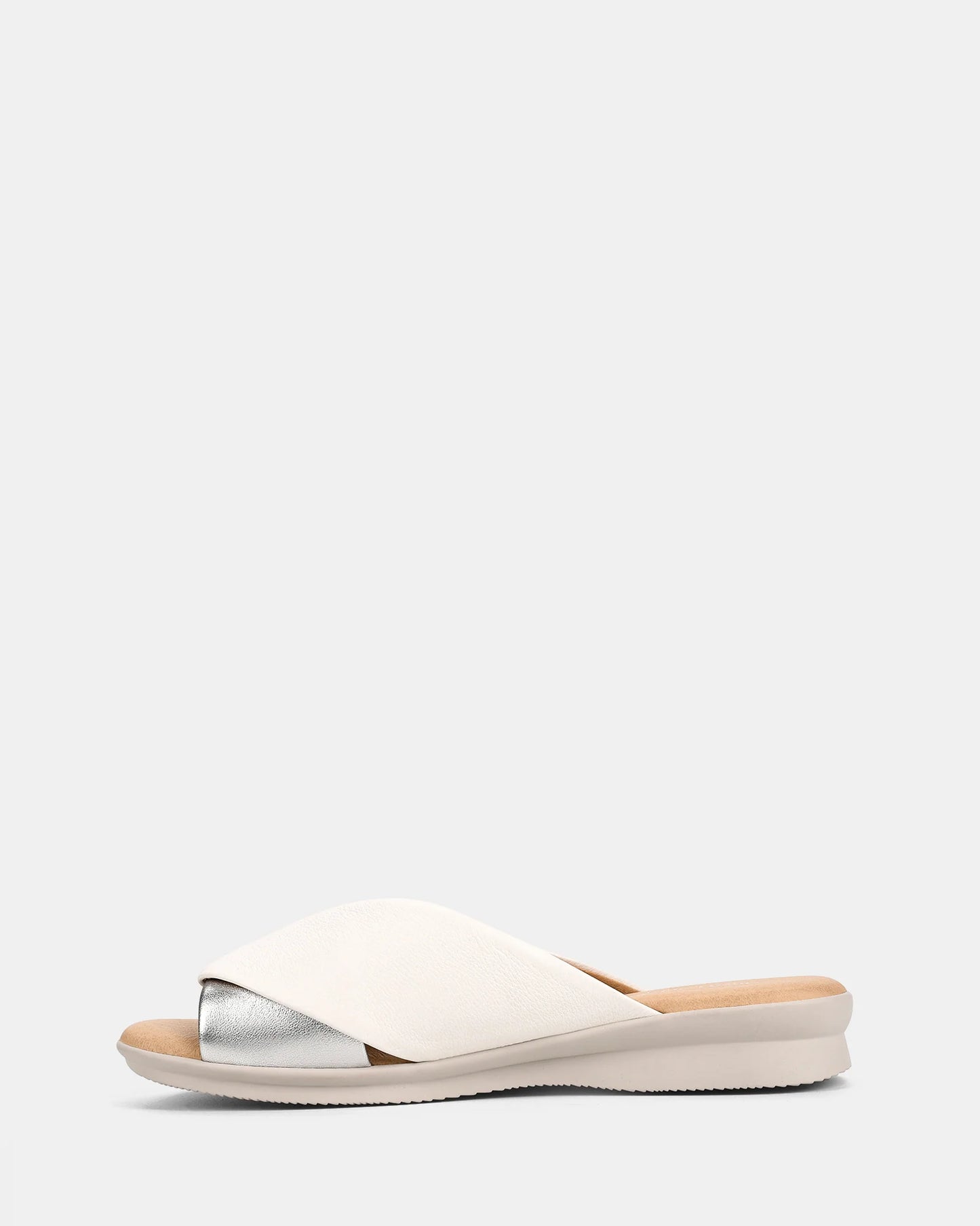 HP-Q4 (Hush puppies nara sandals white/silver) 52694000