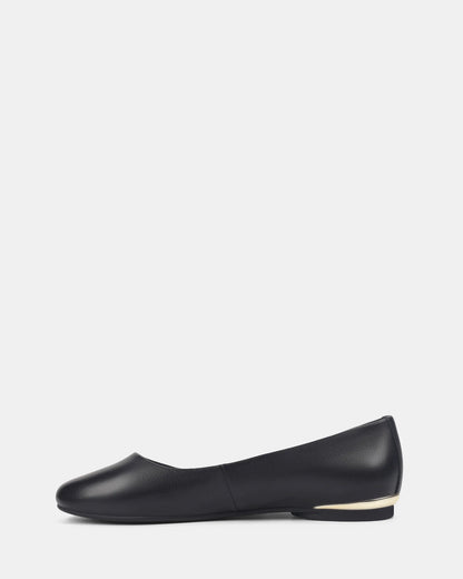 HP-W4 (Hush puppies blythe leather women's shoe black) 82697847