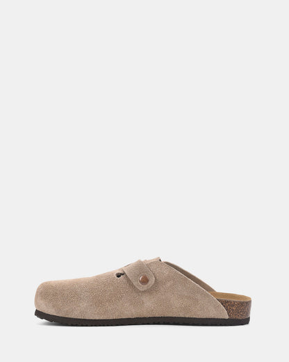 HP-A5 (Hush puppies blakely clog taupe suede) 82697021