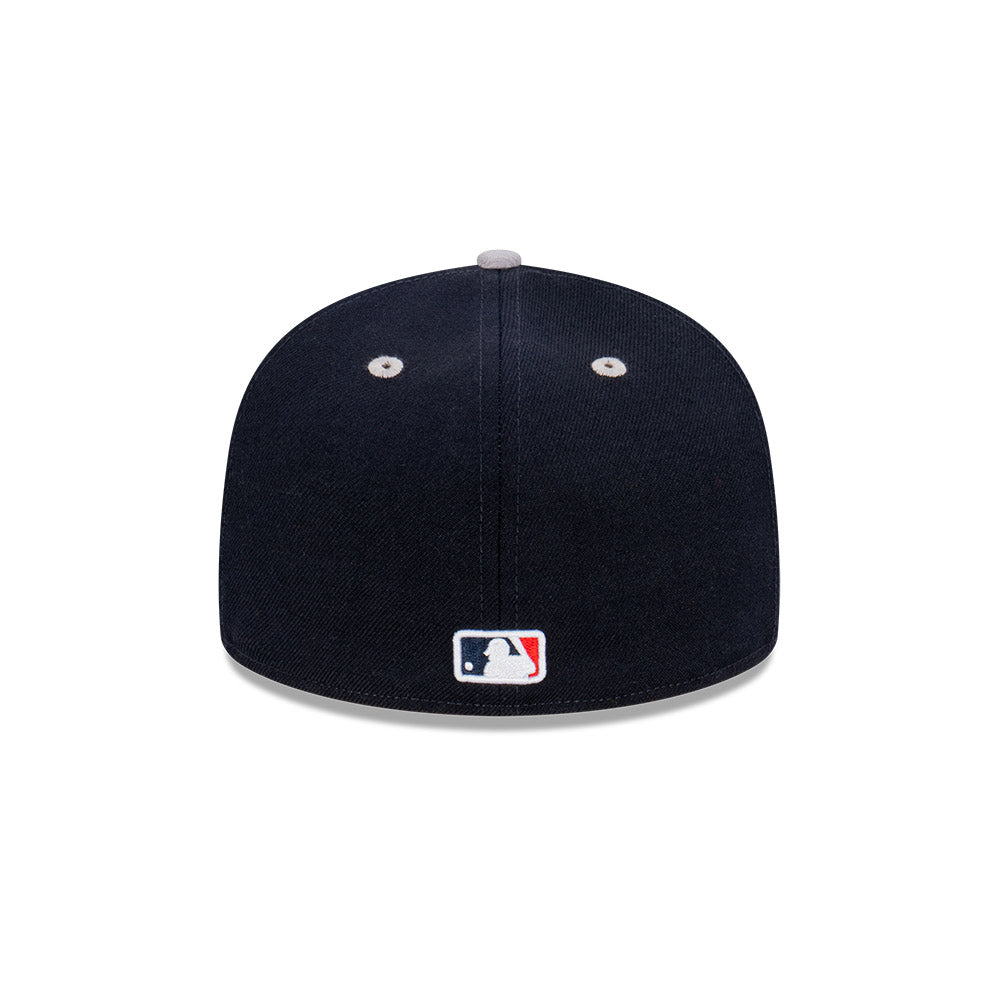 NEC-F47 (New era 5950 2 tone classic new york yankees navy gray fitted hat) 12394000 NEW ERA