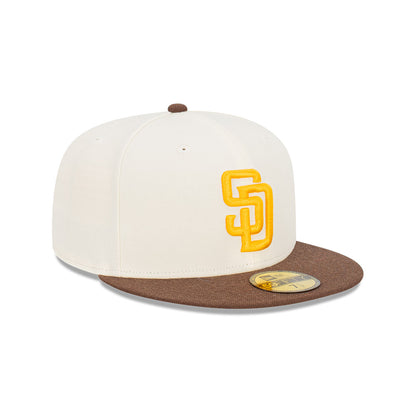 NEC-T47 (New era 5950 2tone classic san diego padres fitted hat) 12394000 NEW ERA