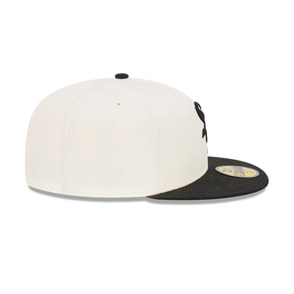 NEC-S47 (New era 5950 2tone classic chicago white sox fitted hat) 12394000 NEW ERA