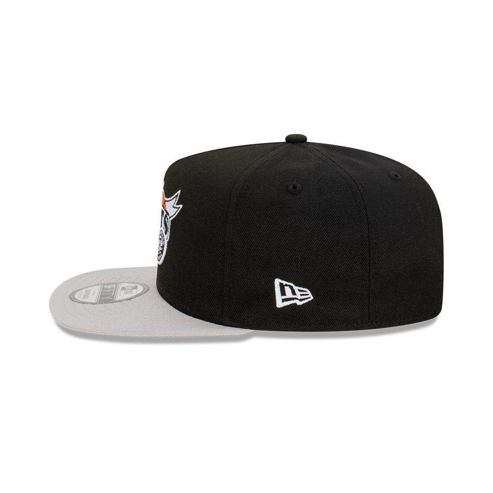 NEC-B45 (New era 950 A frame banner ball brooklyn nets black/gra snapback) 112293250