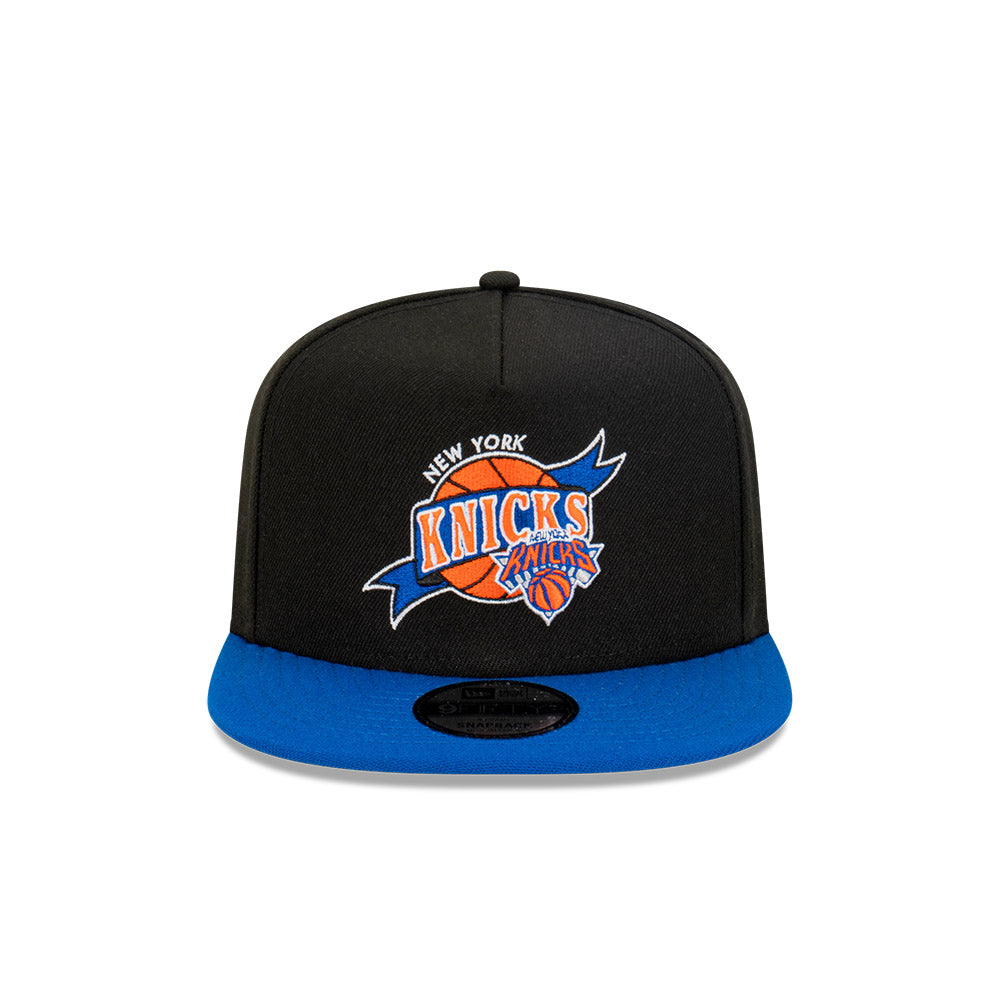 NEC-E45 (New era 950 A frame banner ball new york knicks black/mjb snapback) 112293250