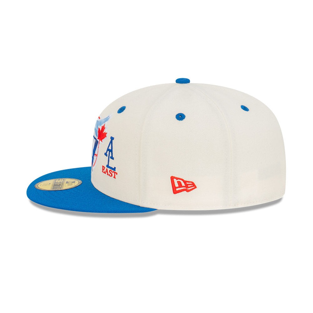 NEC-Z46 (New era 5950 div champ toronto blue jays fitted cap) 12393970 NEW ERA