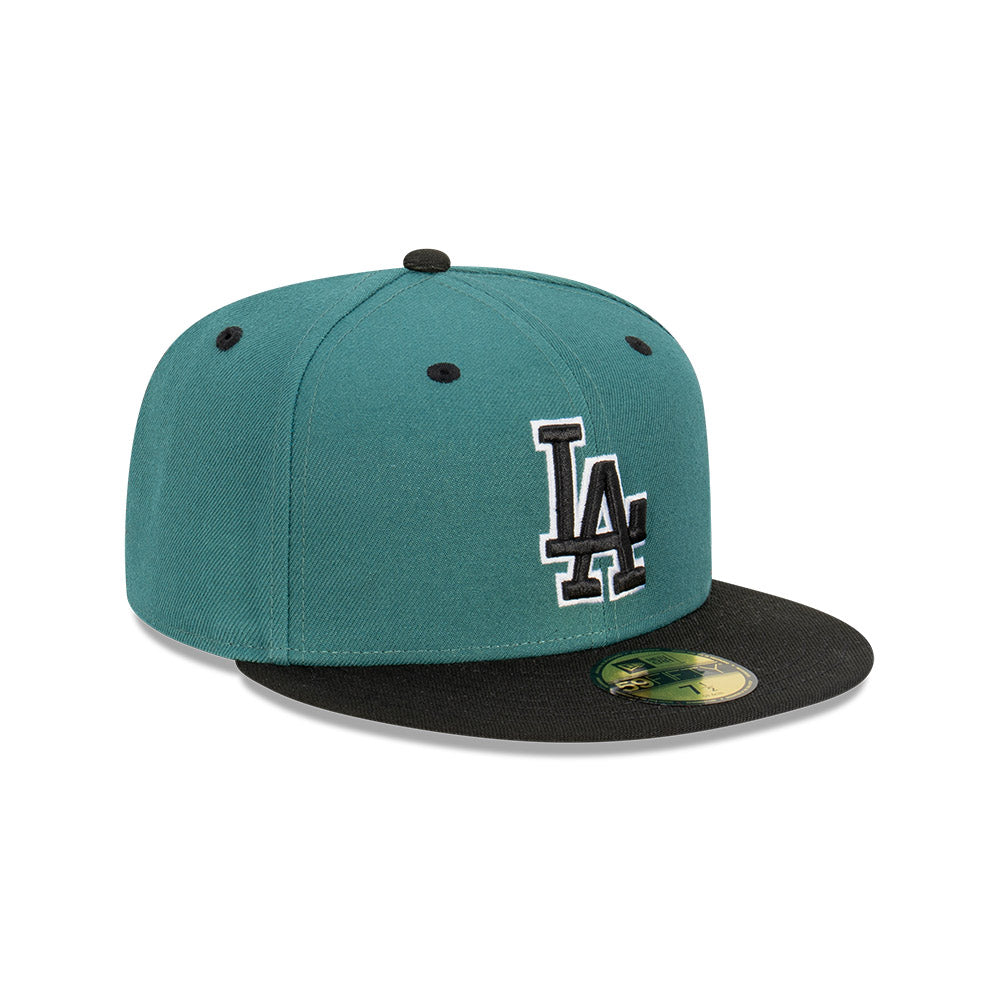 NEC-E46 (New era 5950 pine black la dodgers fitted cap) 22393750 NEW ERA