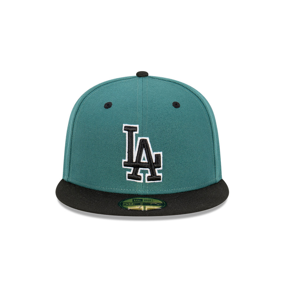 NEC-E46 (New era 5950 pine black la dodgers fitted cap) 22393750 NEW ERA