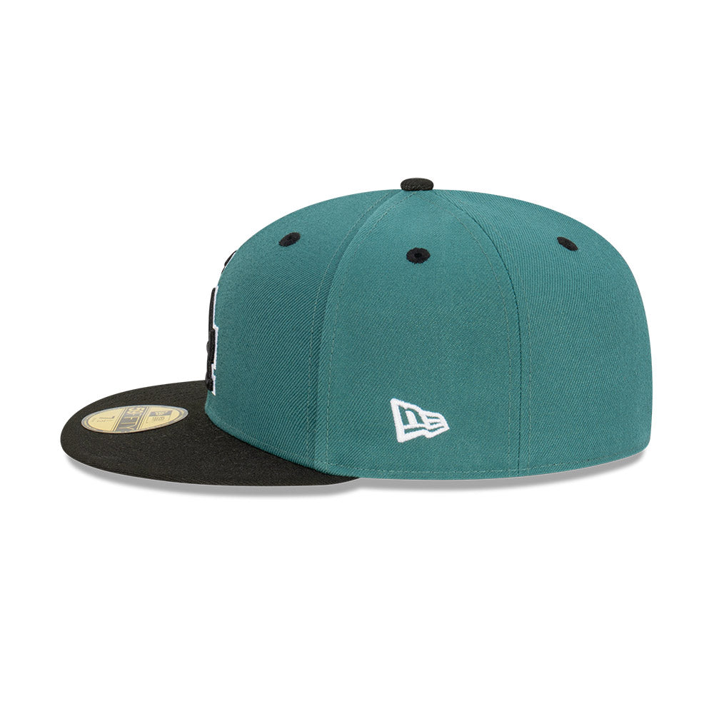 NEC-E46 (New era 5950 pine black la dodgers fitted cap) 22393750 NEW ERA