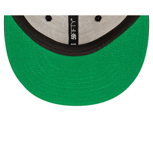 NEC-J48 (New era 5950 pro bowl oakland raiders black fitted hat) 32293970 NEW ERA