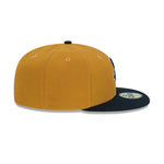 NEC-K48 (New era 5950 vintage gold chicago white sox fitted hat vtg/black) 32293970 NEW ERA