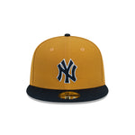 NEC-O48 (New era 5950 vintage gold new york yankees fitted hat vtg/black) 32293970 NEW ERA