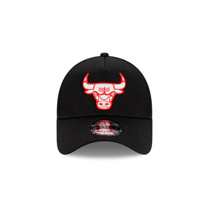 NEC-Q48 (New era 940 A frame precision chicago bulls black/scarlet snapback osfm) 32292490 NEW ERA
