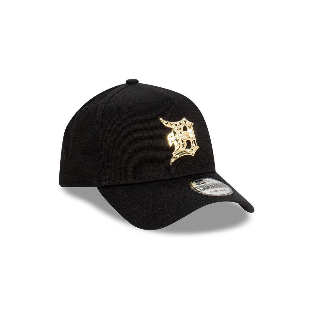 NEC-D49 (New era K frame frctrd metal detroit tigers black/mtg snapback osfm) 32292850 NEW ERA