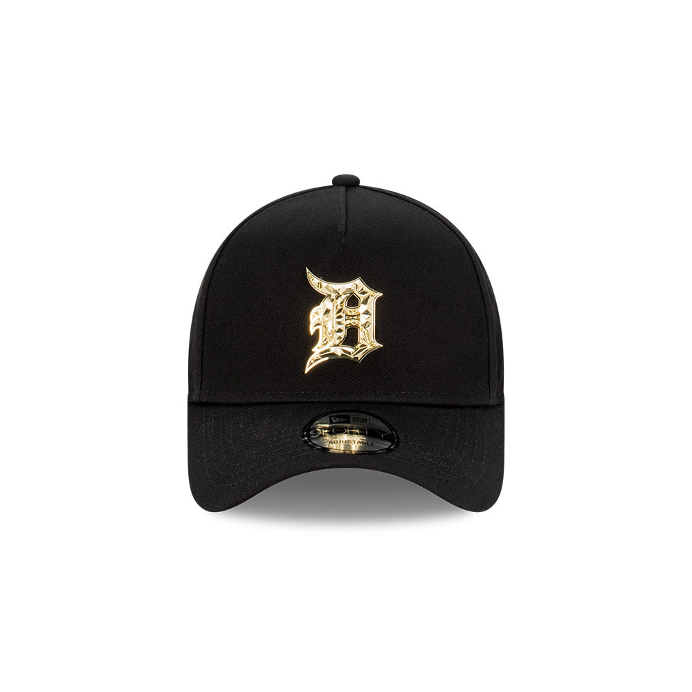 NEC-D49 (New era K frame frctrd metal detroit tigers black/mtg snapback osfm) 32292850 NEW ERA