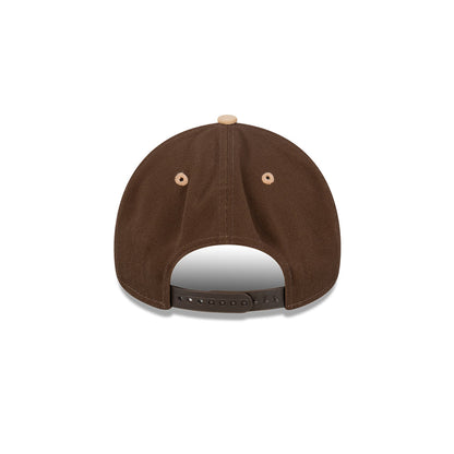 NEC-Q46 (New era 940 k frame toffee walnut  raiders snap back osfm) 22392450 NEW ERA