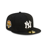 NEC-C50 (New era 5950 archive patch new york yankees black/white fitted hat) 42393970 NEW ERA