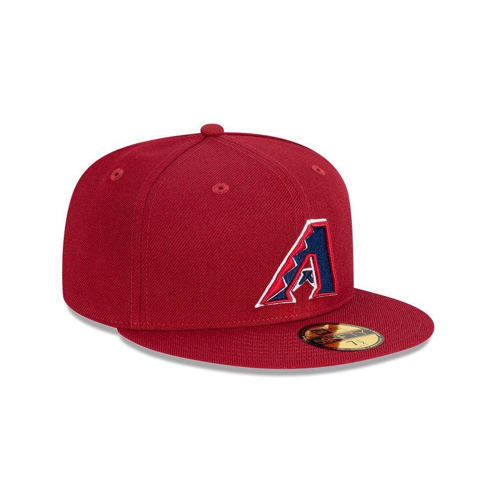 NEA-T51 (New era 5950 bordeaux blue arizona diamondbacks fitted hat maroon/navy) 52393750 NEW ERA