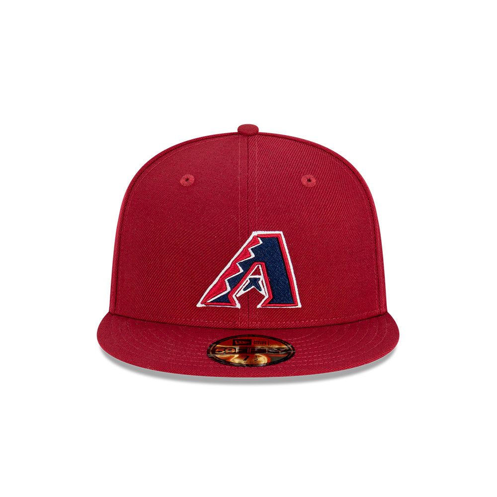 NEA-T51 (New era 5950 bordeaux blue arizona diamondbacks fitted hat maroon/navy) 52393750 NEW ERA