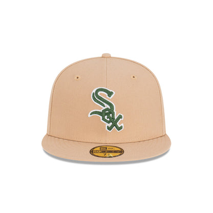 NEC-M51 (New era 5950 seasonal chainstitch chicago white sox fitted hat) 52394190 NEW ERA