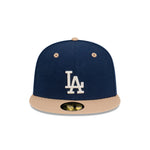 NEC-L50 (New era 5950 ocean khaki la dodgers fitted hat) 52393970 NEW ERA