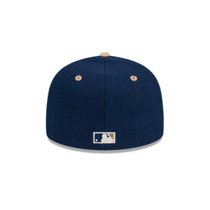 NEC-L50 (New era 5950 ocean khaki la dodgers fitted hat) 52393970 NEW ERA