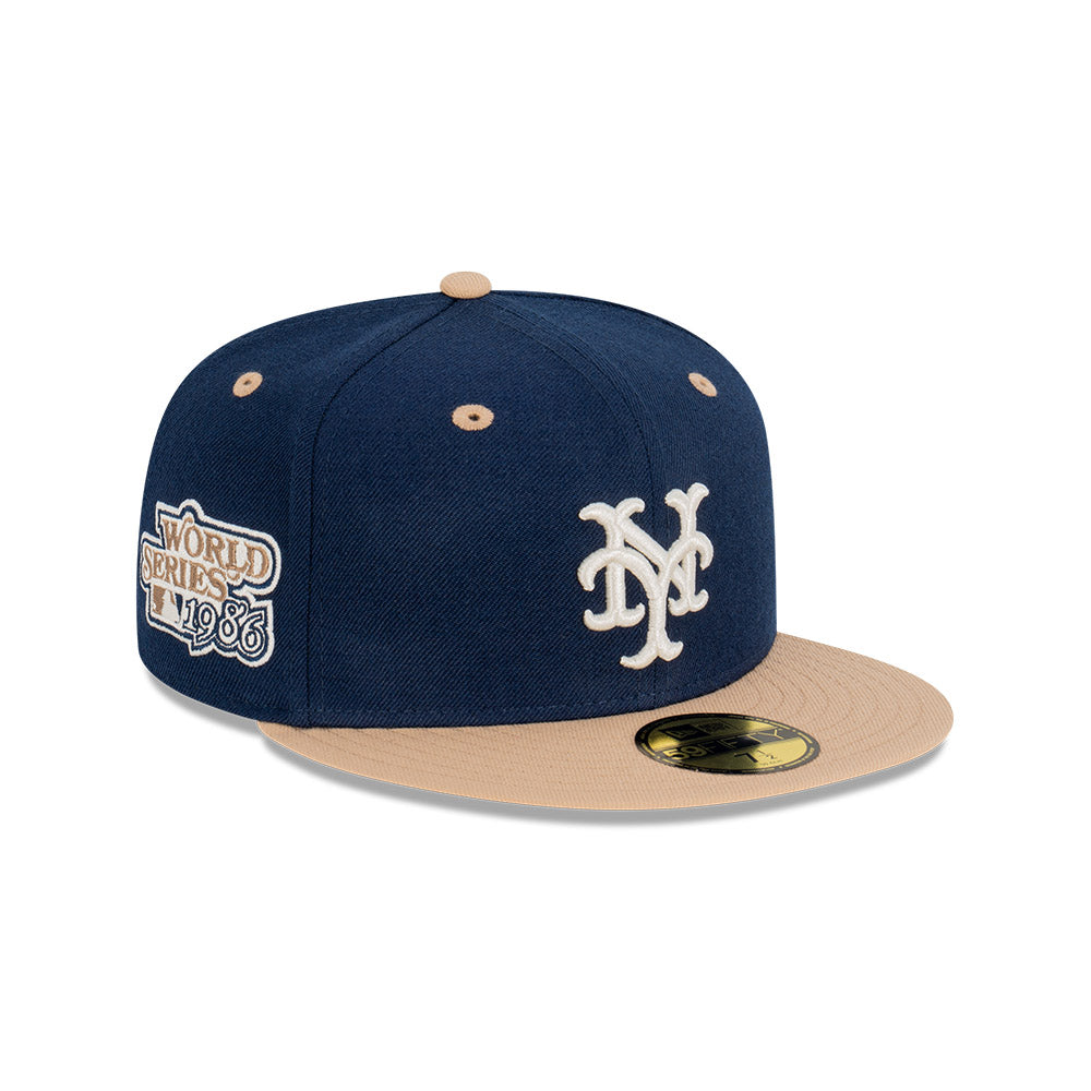 NEC-O50 (New era 5950 ocean khaki new york mets fitted hat) 52393970 NEW ERA