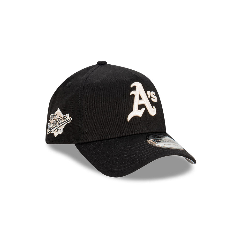 NEC-X51 (New era 940 A frame black ivory oakland athletics snapback osfm) 52392670 NEW ERA