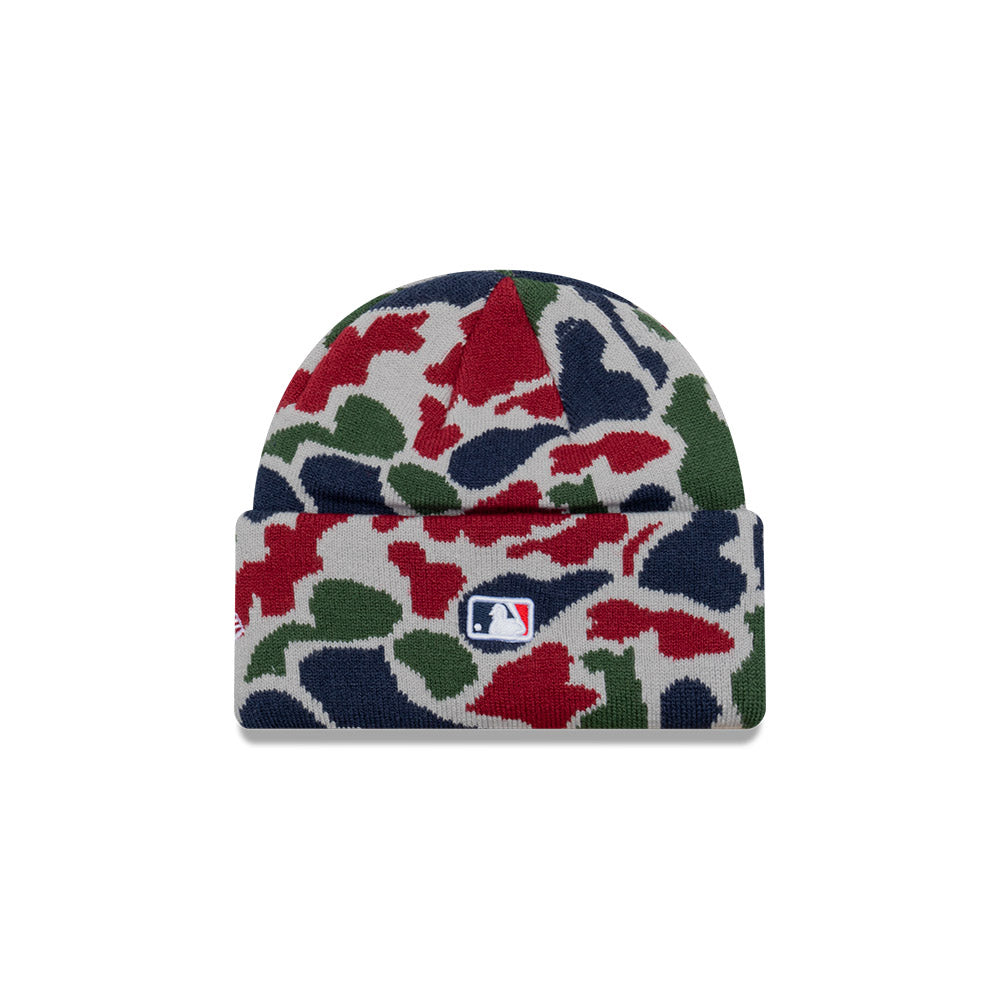 NEC-E51 (New era knitmed duck camo new york yankees beanie osfm) 52392835 NEW ERA