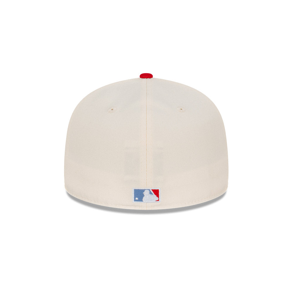 NEC-I55 (New era 5950 cooperstown 2tone chrome anaheim angels fitted caps) 112393750