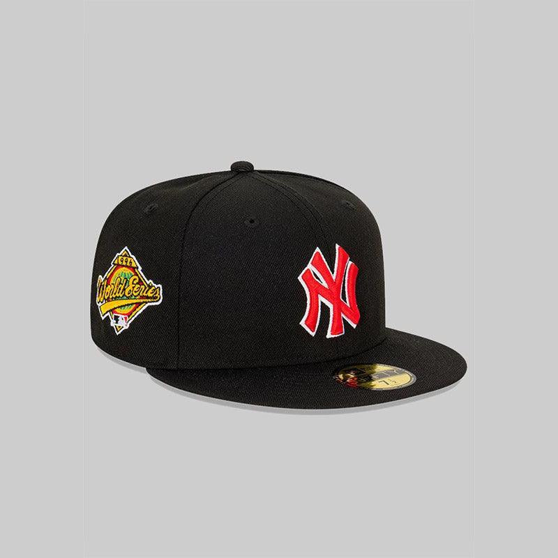 NEC-D55 (New era 5950 new vintage new york city arch black/red fitted cap) 112393970