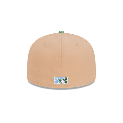 NEC-J54 (New era 5950 oasis cord fort myers miracle camel/cilantro green fitted cap) 92393970
