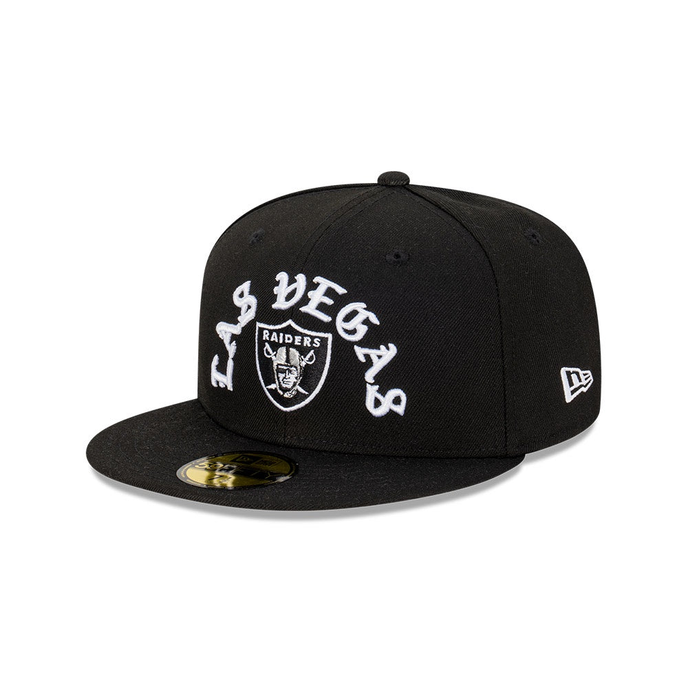 NEC-B56 (New era 5950 las vegas raiders team colours fitted hat) 122393750