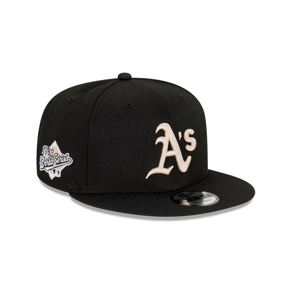 NEC-K55 (New era 950 black stone world series oakland athletics snapback osfm) 112393070