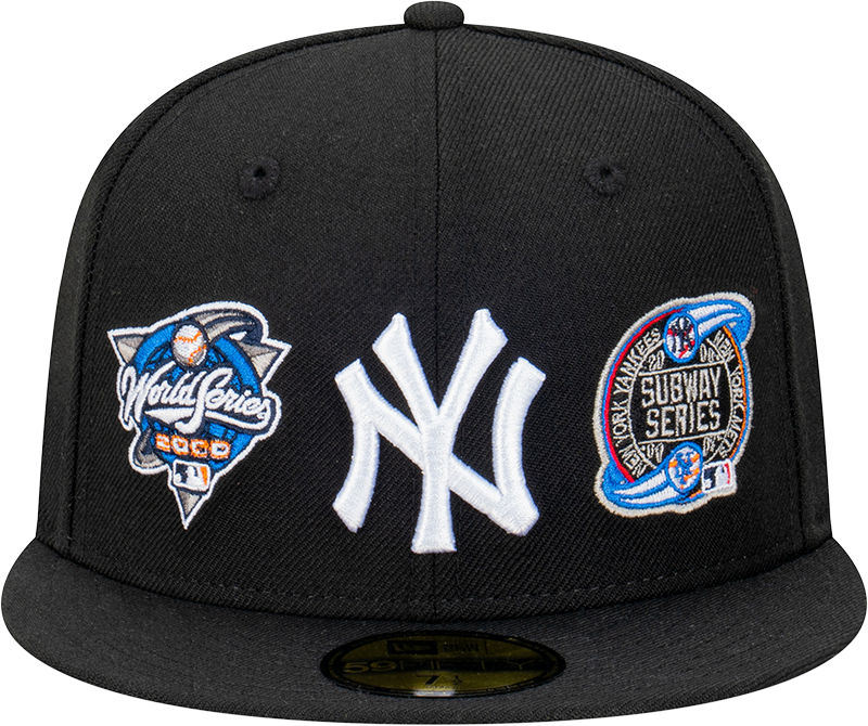 NEC-A66 (New era 5950 new york yankees subway series black fitted hat) 72593352