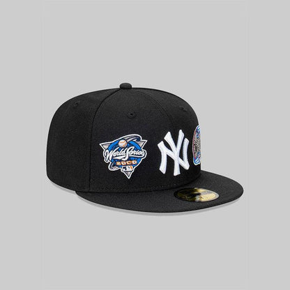 NEC-A66 (New era 5950 new york yankees subway series black fitted hat) 72593352